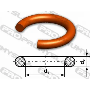 Automobilové těsnění O-kroužek MVQ 70 ShA 41x1,78 Dichtomatik