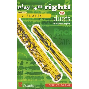 PLAY ´EM RIGHT! - 12 DUETS / příčná flétna