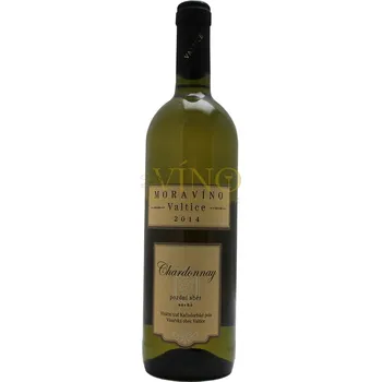 Víno Moravíno Chardonnay 2017 pozdní sběr 0,75 l suché bílé víno