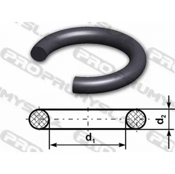 Těsnění motoru O-kroužek NBR 70 ShA 225x2 Dichtomatik