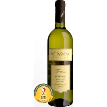 Víno Víno Moravíno Tramín červený 2017 pozdní sběr 0,75 l polosuché bílé