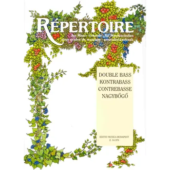 REPERTOIRE FOR MUSIC SCHOOL - double bass (kontrabas) + piano