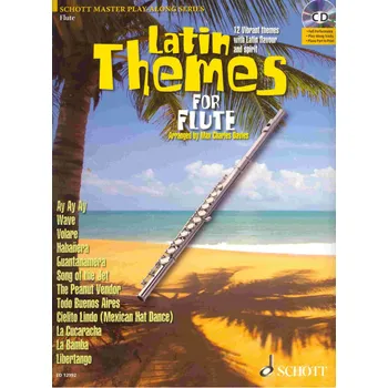 LATIN THEMES + CD příčná flétna a klavír