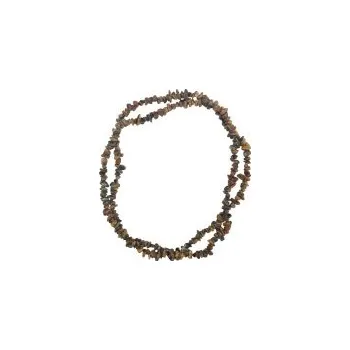 Náhrdelník Tygří oko - náhrdelník z kamínků 90 cm