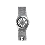 Šedé reflexní dětské hodinky na suchý zip CLOCKODILE REFLEX CWX0022 ( DĚTSKÉ HODINKY JAKO BEZPEČNOSTNÍ PRVEK - reflexní svítící hodinky)