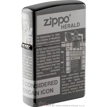 Zapalovač Benzínový zapalovač Zippo NEWSPRINT DESIGN