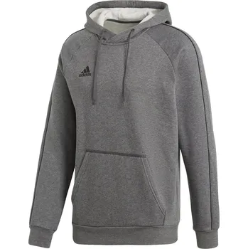 Pánská mikina Adidas Core 18 Hoodie Dark Grey Heather/Black, M