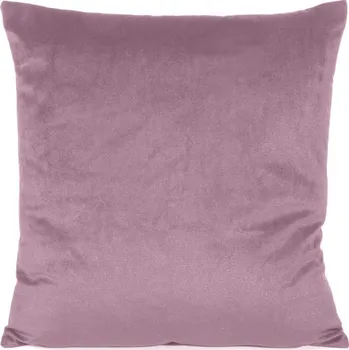 Dekorativní polštářek Eurofirany Povlak na polštář 40x40 cm TYCJAN velvet Růžová