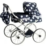 Teddies Ewa černý s puntíky a krajkou