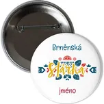 Odznáček s potiskem Odznáček stárka