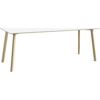 Jídelní stůl HAY Stůl CPH Deux 210 L200, pearl white/beech