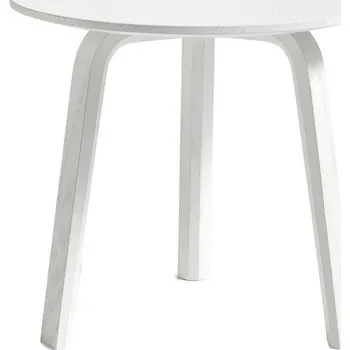 Konferenční stolek HAY Stolek Bella Coffee Table Ø45x39, white