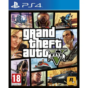 Hra pro PlayStation GTA 5 PS4 (Grand Theft Auto V PS4 hra na Playstation 4)