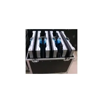 Příslušenství k hudebnímu nástroji Přepravní flight case box 6in1 pro LED obrazovky 500x 500 mm