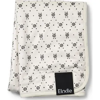 Dětská deka Elodie Details Sametová deka 75 x 100 cm, Monogram Print