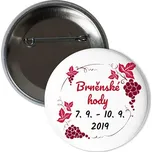 Odznáček s potiskem Odznáček na hody