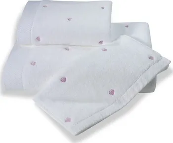 Soft Cotton Micro Love sada ručníků a osušky 75 x 150,  30 x 50 cm, 50 x 100 cm 
