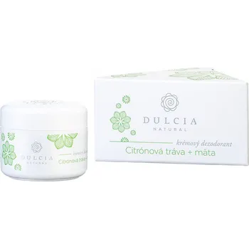 Dulcia Natural Krémový deodorant U 30 g citrónová tráva + máta