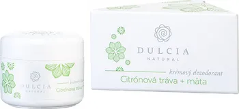 Dulcia Natural Krémový deodorant U 30 g citrónová tráva + máta