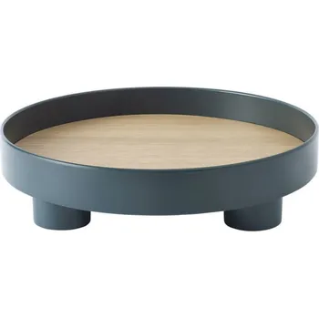 Muuto Tác Platform Tray, dark green
