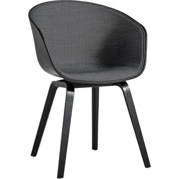 Jídelní židle HAY Židle AAC 22 Black Lacquered Oak Veneer, Remix 183