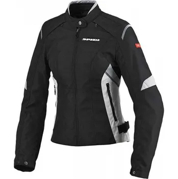 Moto bunda Spidi Flash Tex Lady černá/bílá XXS