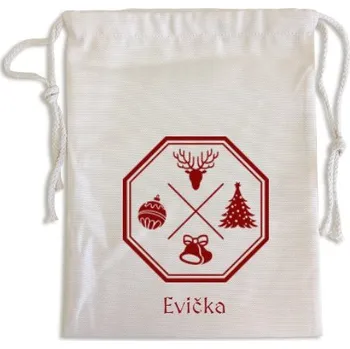 Školní sáček Bavlněný pytlík s potiskem Pytlík na dárky