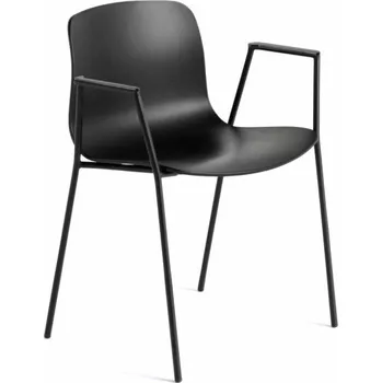 Jídelní židle HAY Židle AAC 18 Black Powder Coated Steel, black