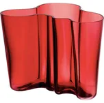 Iittala Váza Aalto 160 mm, cranberry