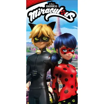 Recenze Euroswan Kouzelná Beruška a Černý kocour Paris froté osuška 70 x 140 cm