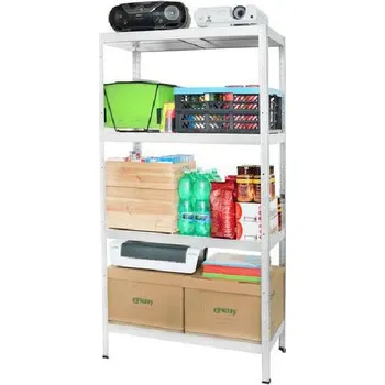 Dílenský regál Kovona Drumy 1800 x 800 x 400 mm 4 pozink