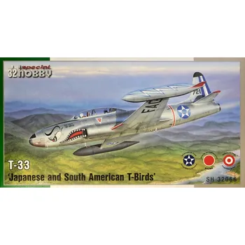 Plastikový model Special hobby 1/32 T-33 'Japanese & South American T-Birds'