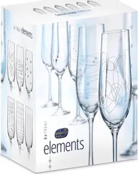 Sklenice Crystalex Elements 190 ml 6 ks