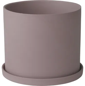 Květináč Květináč porcelánový starorůžový NONA BLOMUS