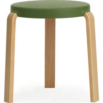 Stolička Normann Copenhagen Stolička Tap Stool, oak/olive