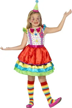 Karnevalový kostým Smiffys Dětský kostým Klaunice 10-12 let