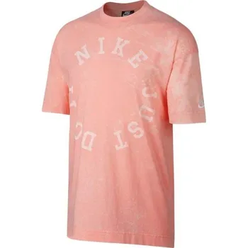 NIKE M Nsw Ce Top Ss Wash Ar2933-697 růžové Pánské tričko NIKE M Nsw Ce Top Ss Wash Ar2933-697 růžové