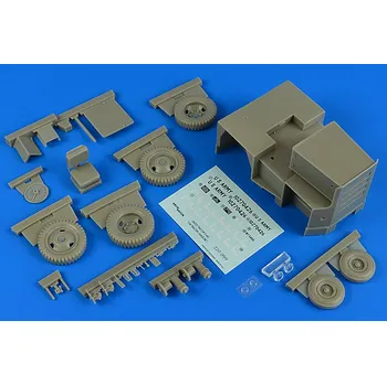 Plastikový model Aerobonus 1/32 UNITED TRACTOR G-40C tow tractor (gasoline)