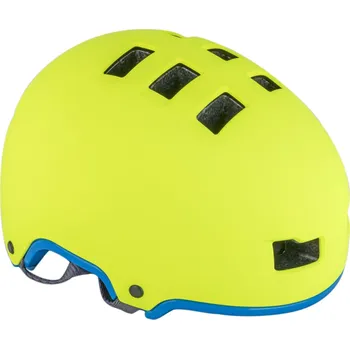 Cyklistická přilba Author Přilba AUTHOR Lynx X9 192 žlutá-neonová/modrá