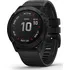 Chytré hodinky Garmin Fenix 6X Glass Black/Black Band (MAP/Music)