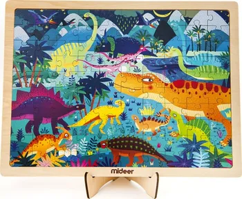 Puzzle MiDeer Puzzle Dinosauří svět 100 dílků