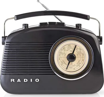 Radiopřijímač Nedis RDFM5000BK