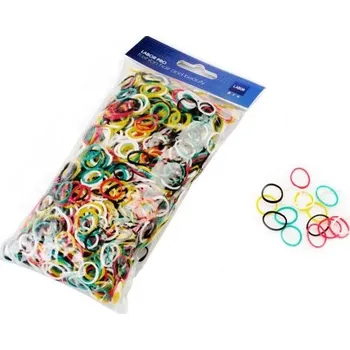 Silikonové gumičky mix barev 100g