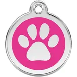 Red Dingo Psí známka 20 mm Tlapka