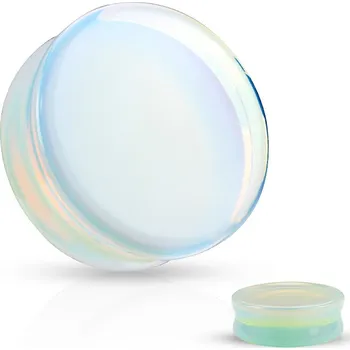 Piercing Šperky4U Plug do ucha z opalitu - PL01012-19