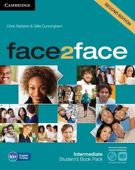 Anglický jazyk Face2face Intermediate Second Edition: Students Book with DVD-ROM and Online Workbook Pack - Chris Redston a kol. (2013, brožovaná)