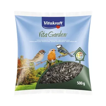 Krmivo pro ptáka Vitakraft Vita Garden Slunečnice páskovaná 500 g