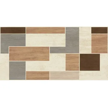 Obklad KS line Balvano, WITMB076, inzerto, vícebarevná, 20 x 40 x 0,7 cm