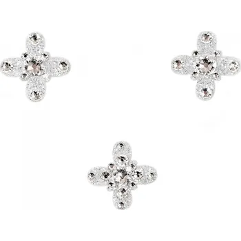 Souprava šperků Načančaná.cz Dámské šperky na tělo stříbrné Křížky- 7 Barev Barva: Crystal