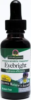 Přírodní produkt Nature's Answers Světlík lékařský kapky na zrak 2000 mg 30 ml